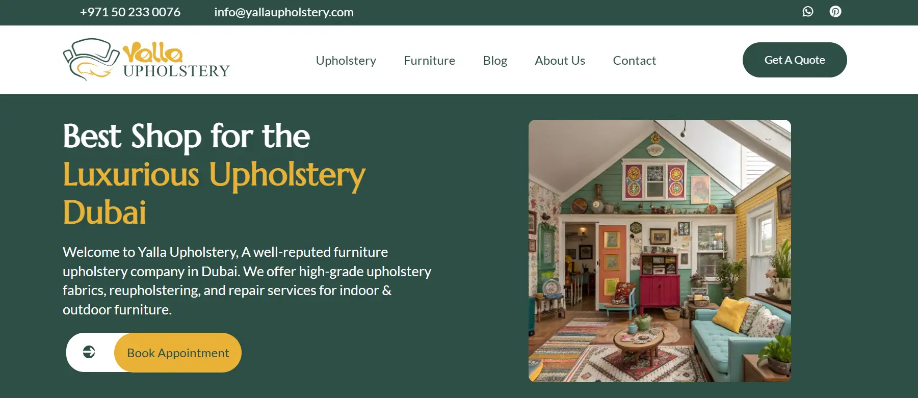 Upholstery Fabric in Dubai