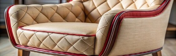 Armchair upholstery