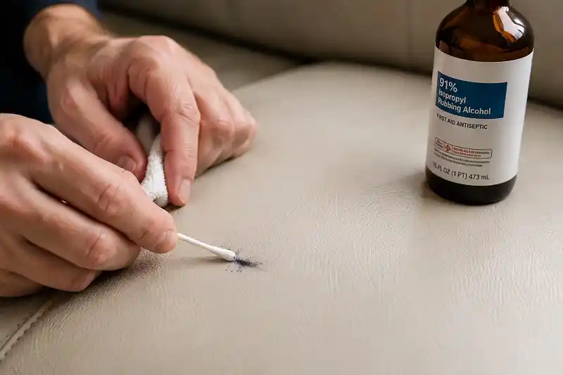 small ink stain